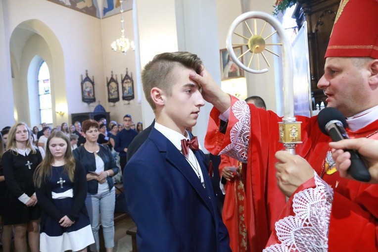 Bierzmowanie w Laskowej