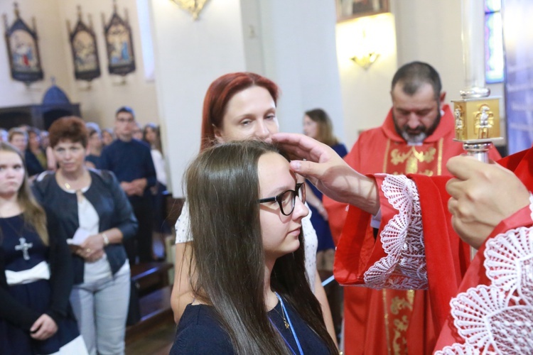 Bierzmowanie w Laskowej