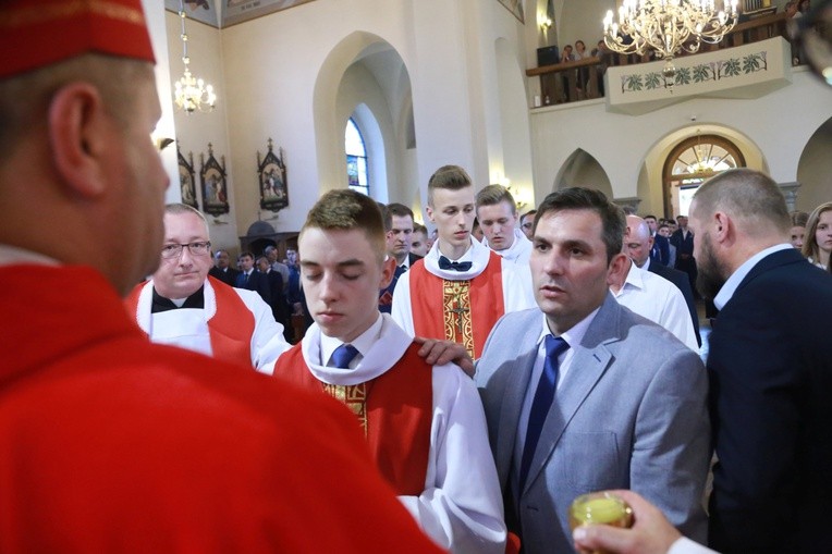 Bierzmowanie w Laskowej