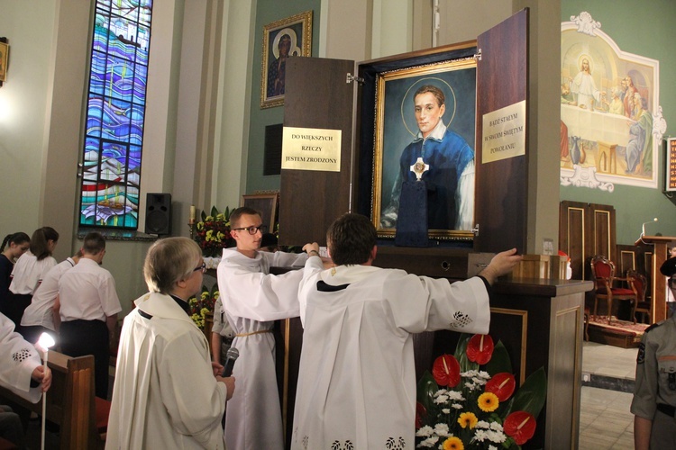 Sierpc. Nawiedzenie w parafii św. Maksymiliana Kolbego