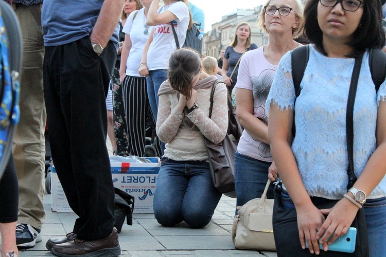 Uwielbienie "Jestem" na Rynku Głównym