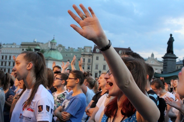 Uwielbienie "Jestem" na Rynku Głównym