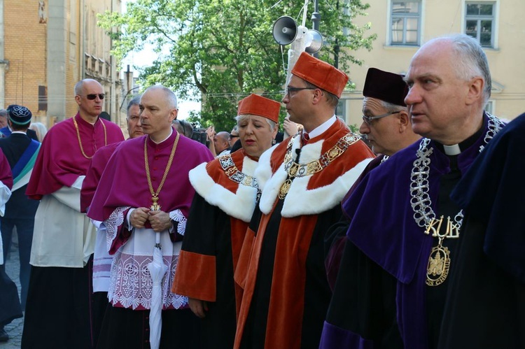 Centralna procesja Bożego Ciała w Lublinie