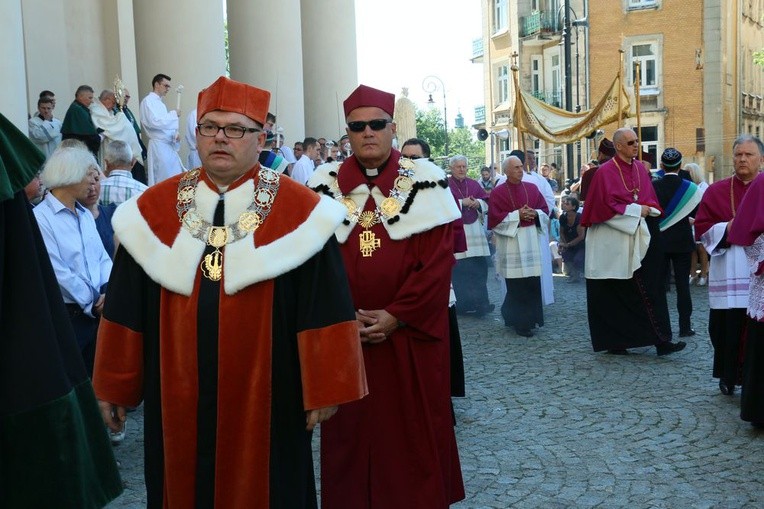 Centralna procesja Bożego Ciała w Lublinie