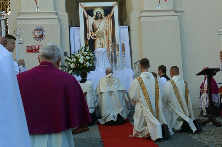 Centralna procesja Bożego Ciała w Lublinie