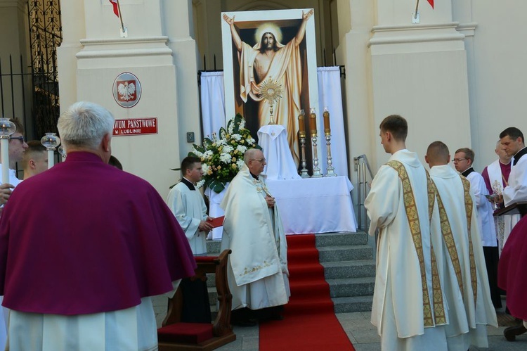 Centralna procesja Bożego Ciała w Lublinie