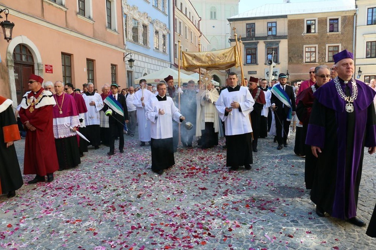 Centralna procesja Bożego Ciała w Lublinie