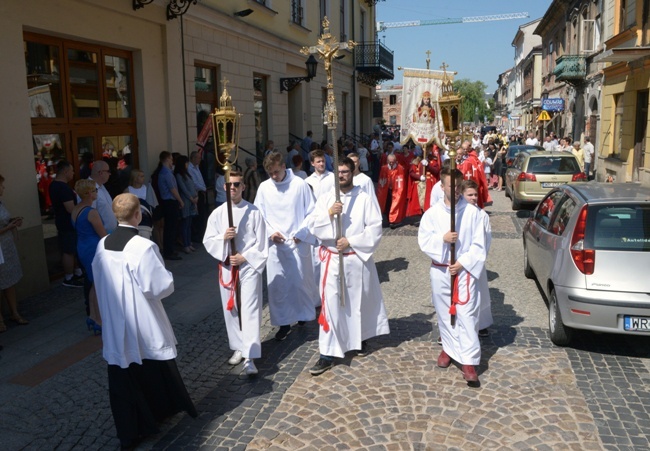 Boże Ciało w centrum Radomia