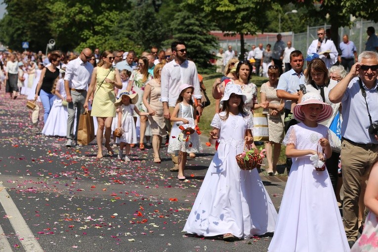 Procesja Bożego Ciała w Sandomierzu 