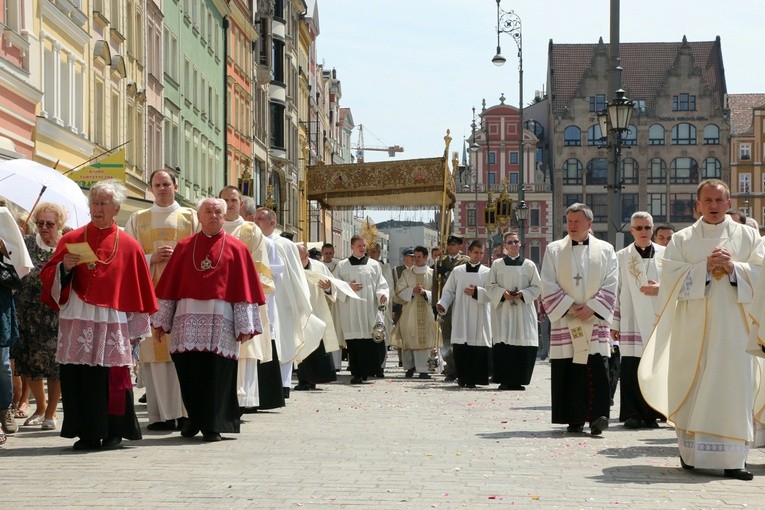 Centralna Procesja Bożego Ciała we Wrocławiu