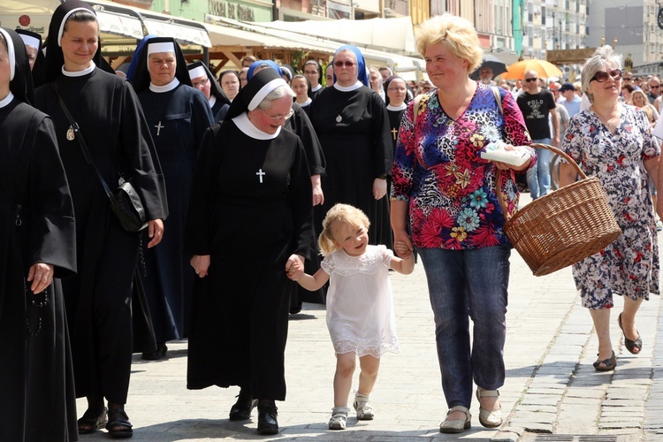 Centralna Procesja Bożego Ciała we Wrocławiu