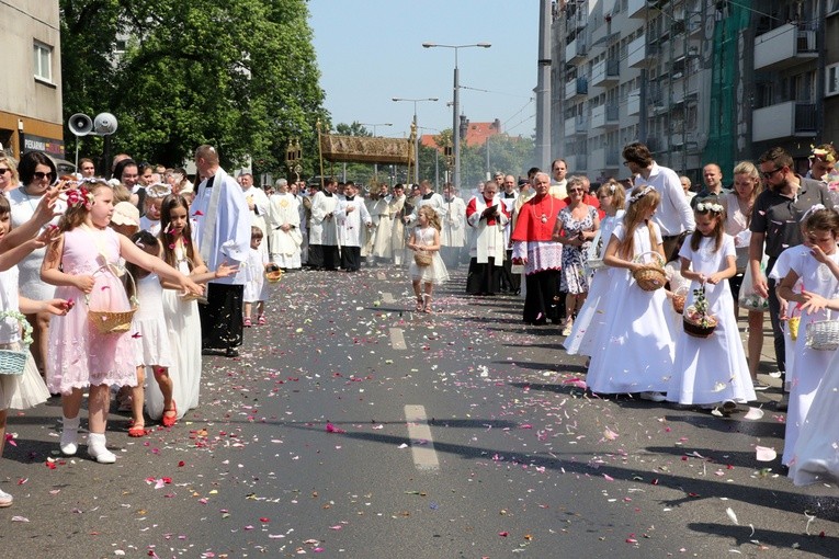 Centralna Procesja Bożego Ciała we Wrocławiu