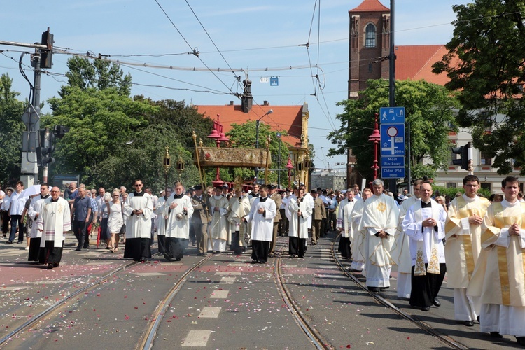 Centralna Procesja Bożego Ciała we Wrocławiu