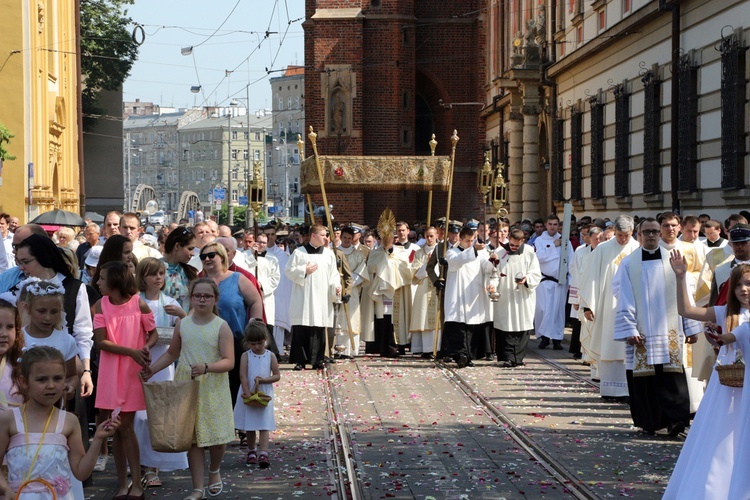 Centralna Procesja Bożego Ciała we Wrocławiu