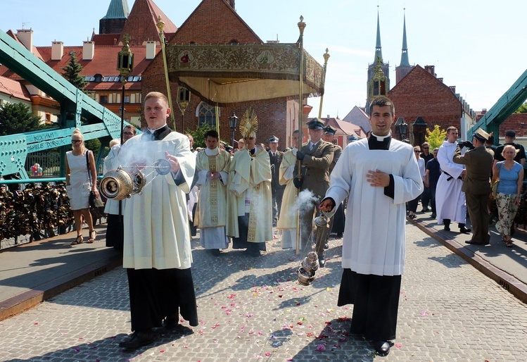 Centralna Procesja Bożego Ciała we Wrocławiu