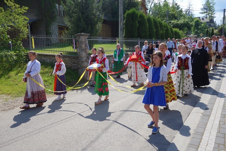 Boże Ciało w Poroninie 