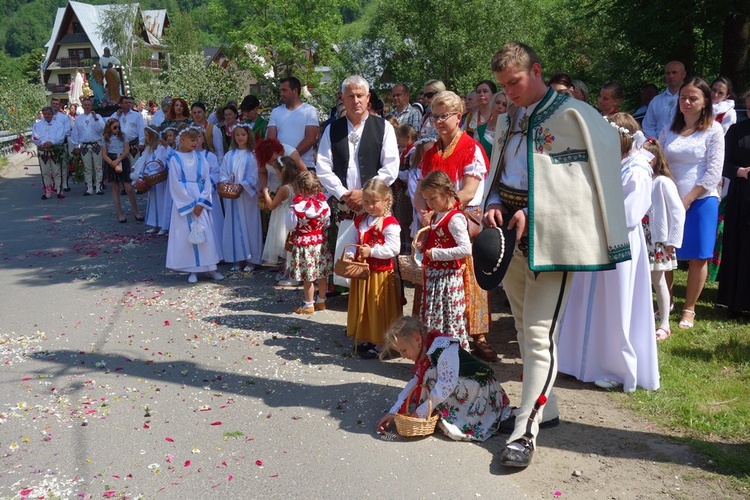 Boże Ciało w Poroninie 