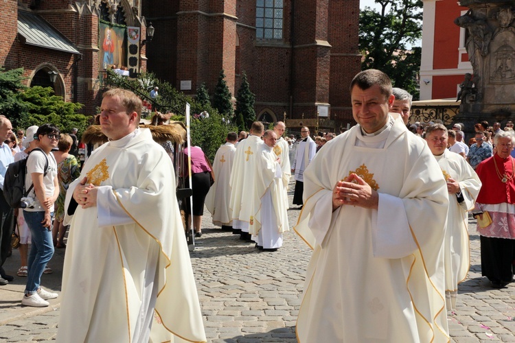 Centralna Procesja Bożego Ciała we Wrocławiu