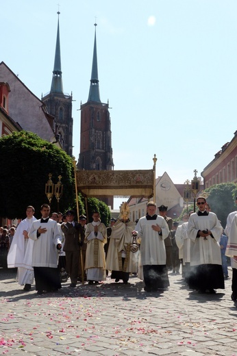 Centralna Procesja Bożego Ciała we Wrocławiu