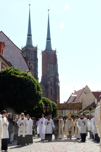 Centralna Procesja Bożego Ciała we Wrocławiu