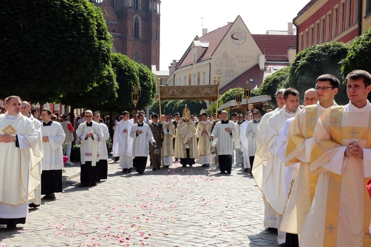 Centralna Procesja Bożego Ciała we Wrocławiu