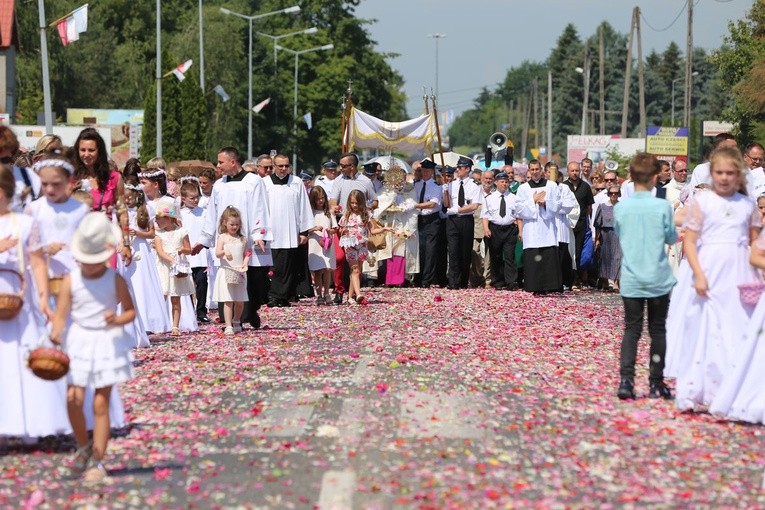 Procesja Bożego Ciała w Sandomierzu 