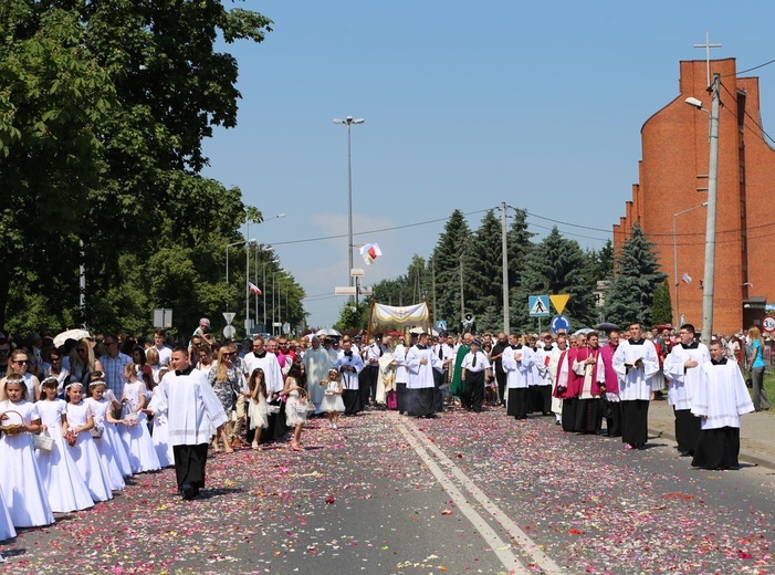 Procesja Bożego Ciała w Sandomierzu 