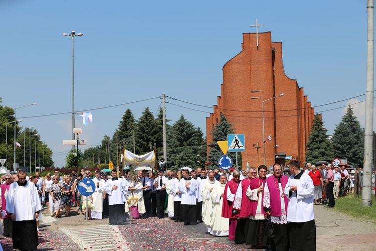 Procesja Bożego Ciała w Sandomierzu 