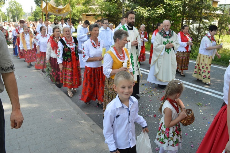 Boże Ciało w Miętustwie