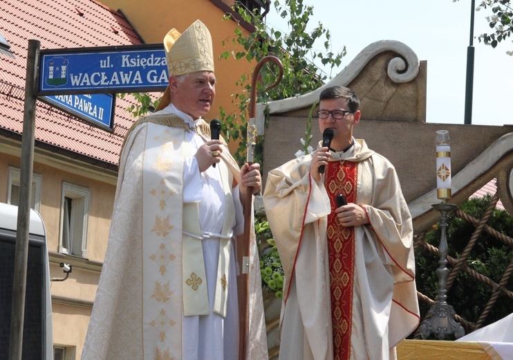 Msza św. i procesja Bożego Ciała w Ziębicach