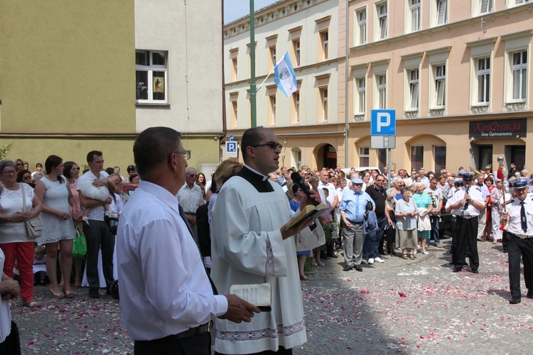 Msza św. i procesja Bożego Ciała w Ziębicach