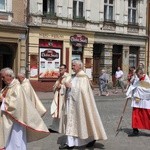 Msza św. i procesja Bożego Ciała w Ziębicach