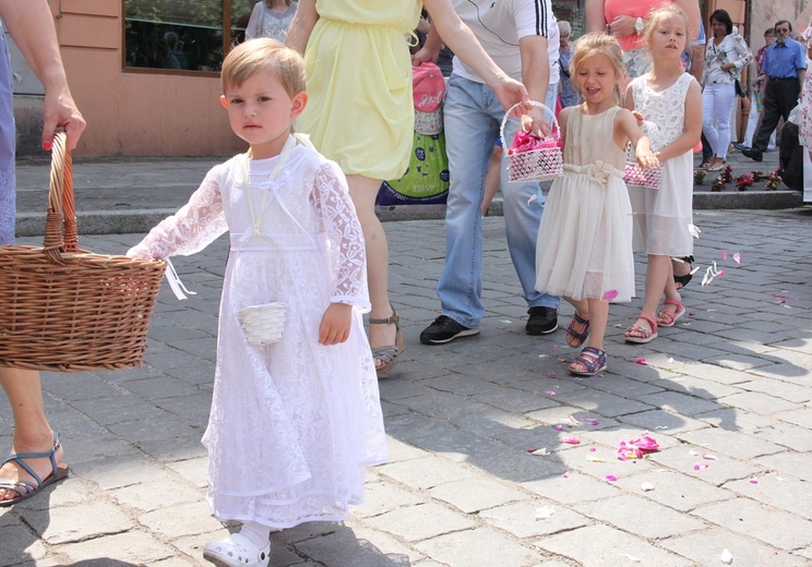 Msza św. i procesja Bożego Ciała w Ziębicach