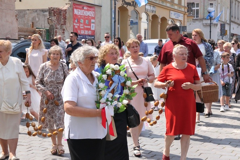 Msza św. i procesja Bożego Ciała w Ziębicach