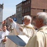 Msza św. i procesja Bożego Ciała w Ziębicach