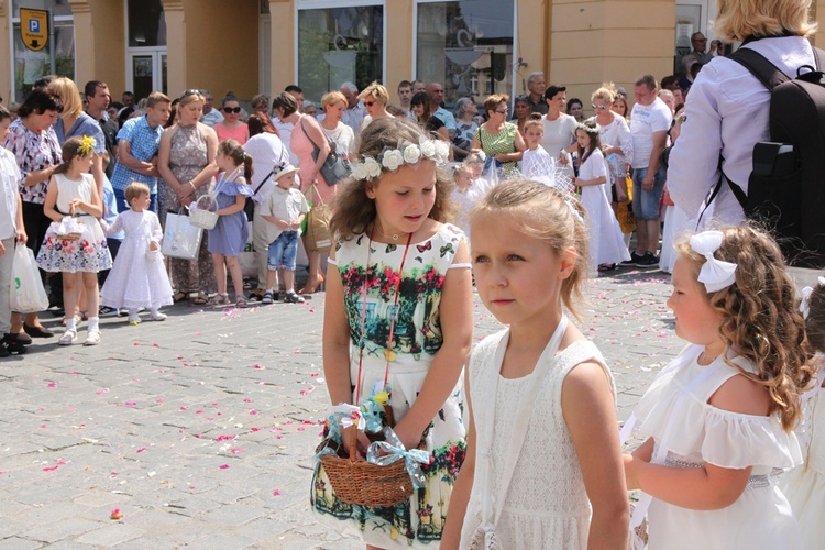 Msza św. i procesja Bożego Ciała w Ziębicach