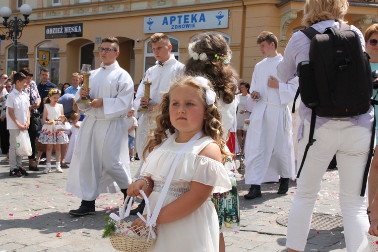 Msza św. i procesja Bożego Ciała w Ziębicach