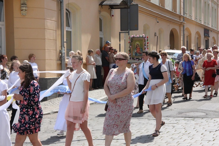 Msza św. i procesja Bożego Ciała w Ziębicach