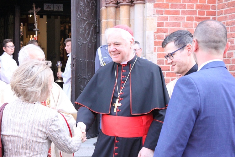 Msza św. i procesja Bożego Ciała w Ziębicach