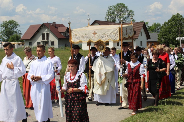 Boże Ciało w Jabłonce-Borach