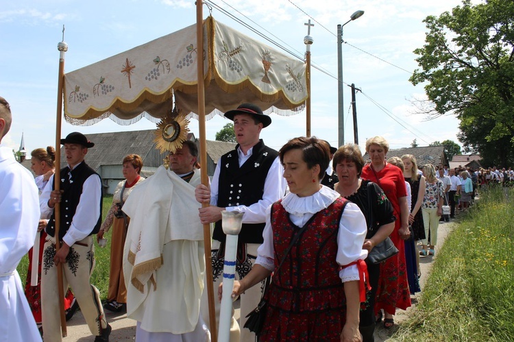 Boże Ciało w Jabłonce-Borach