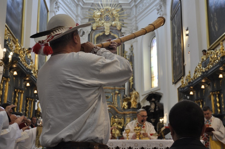 Boże Ciało w Łowiczu - Eucharystia