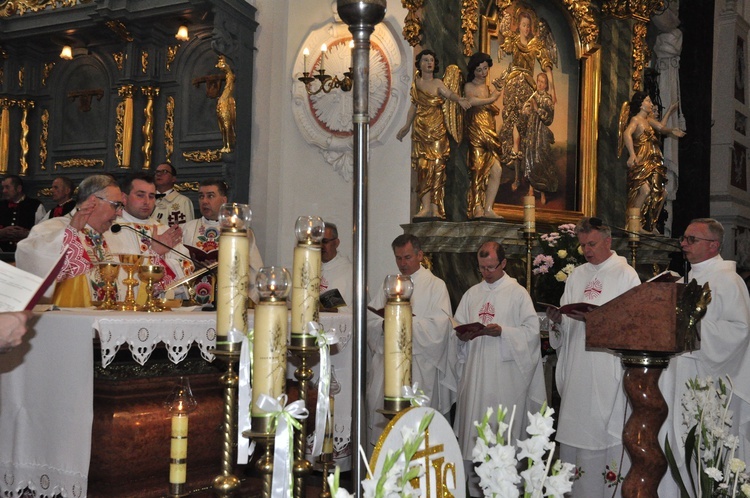 Boże Ciało w Łowiczu - Eucharystia