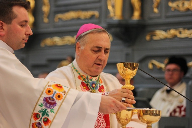 Boże Ciało w Łowiczu - Eucharystia