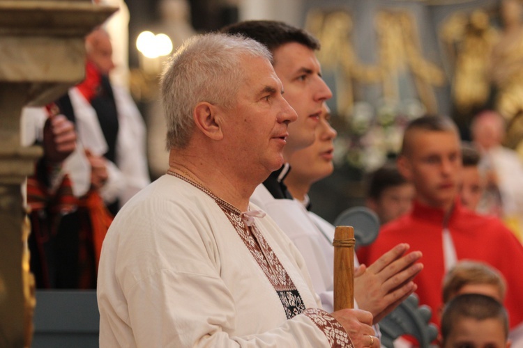 Boże Ciało w Łowiczu - Eucharystia