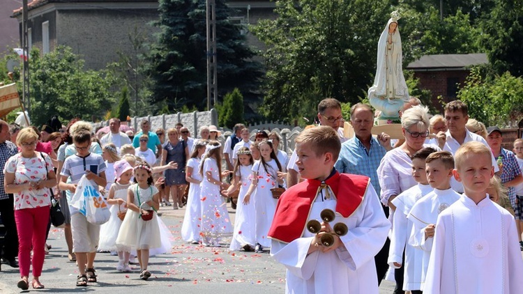 Procesja Bożego Ciała w Malczycach