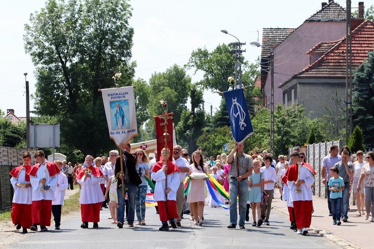 Procesja Bożego Ciała w Malczycach