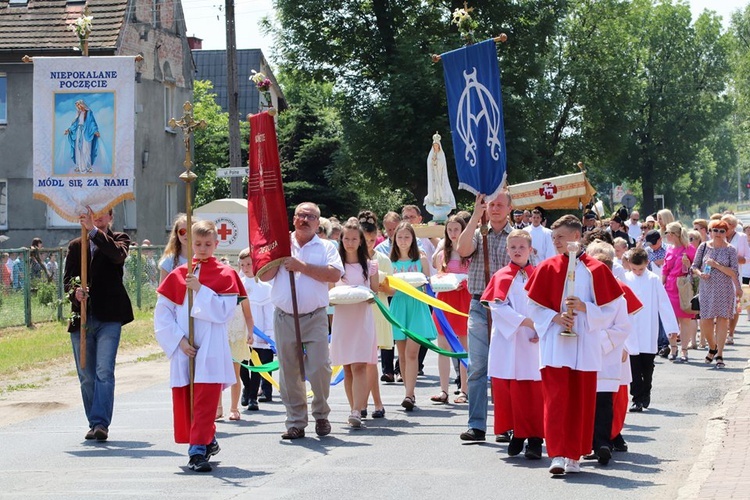 Procesja Bożego Ciała w Malczycach