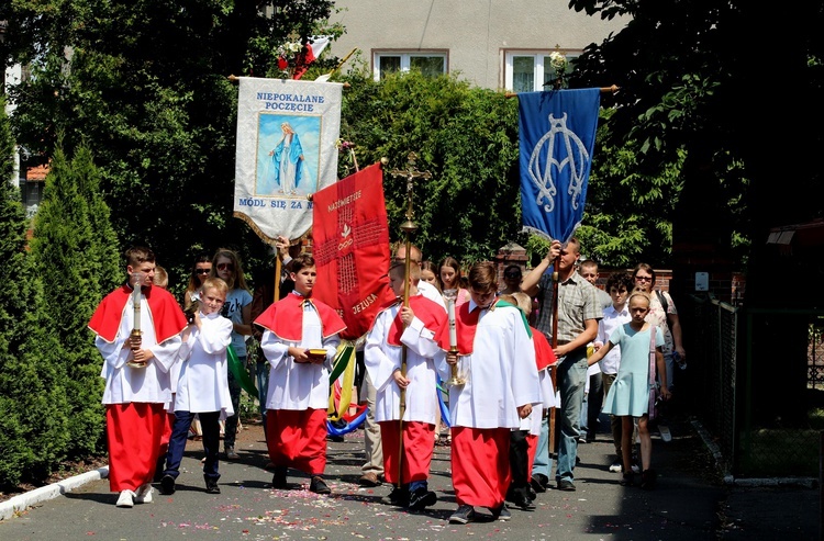 Procesja Bożego Ciała w Malczycach