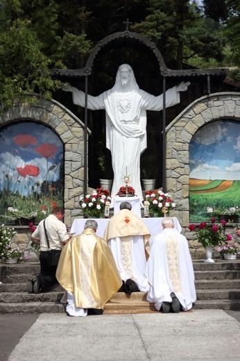 Procesja Bożego Ciała w Glisnem